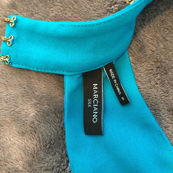 MARCIANO Silk top (bodysuit) - Picture 6 of 9